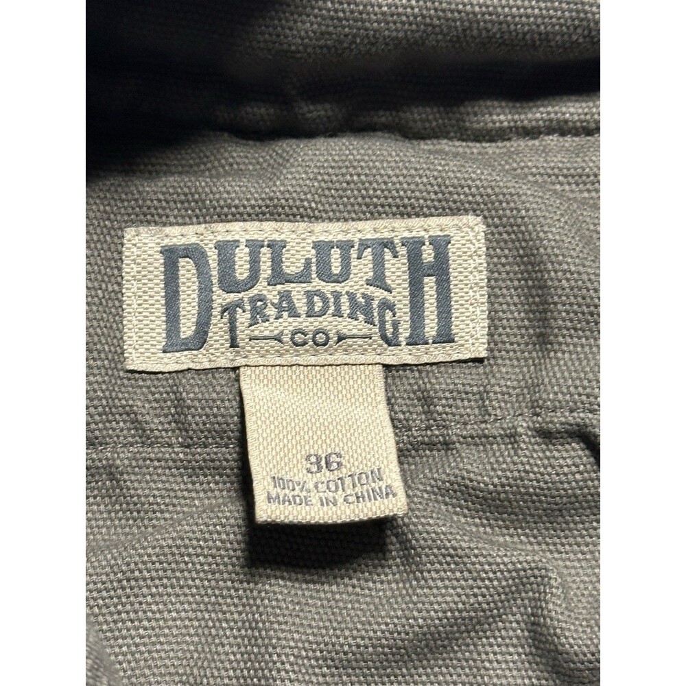 Duluth Trading Fire Hose Cargo Shorts Mens 36 Rugged Cotton Canvas 9" *Not Flex - Picture 5 of 10